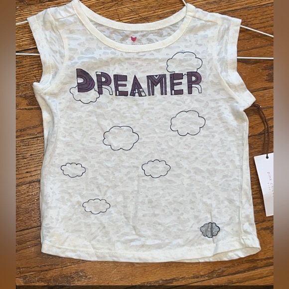 New pink chicken “ dreamer “ tee clouds - Picture 2 of 2